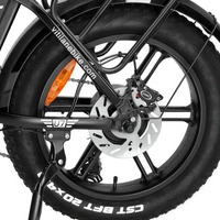 Składany rower elektryczny Vitilan U7 - moc 750 W | akumulator 20 Ah | prędkość 28 mil na godzinę | zasięg 65 mil