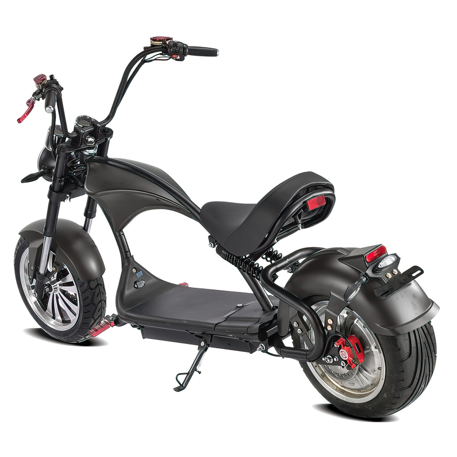 Ampride Chopper Pro Ebike 3000W 60V 30Ah hydraulisk brems lang rekkevidde elektrisk sykkel motorsykkel lovlig