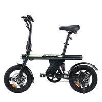 składany rower elektryczny isinwheel CityGlide U1 - moc 500 W | akumulator 7,8 Ah | prędkość 20 mph | zasięg 28 mil