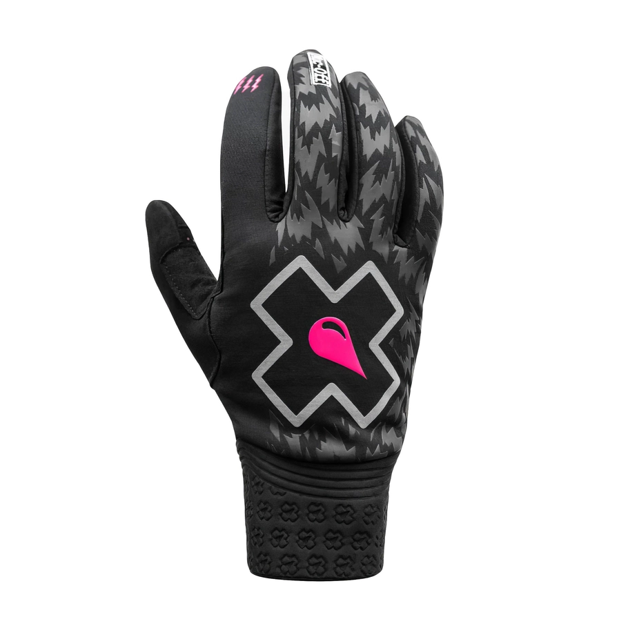 Muc-Off Winter Kierowca Rękawiczki - Black/Grey Bolt