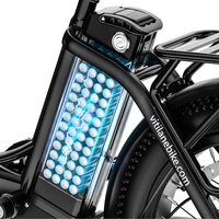 Składany rower elektryczny Vitilan U3 - moc 750 W | akumulator 13 Ah | prędkość 28 mil na godzinę | zasięg 45 mil