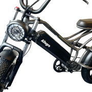 Allegro City Chopper Hydraulisk brems 30 km / t fullfjæring Ebike