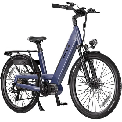 Rower elektryczny Vitilan L5 - Moc 960 W | Akumulator 15 Ah | Prędkość 25 mil na godzinę | Zasięg 41 mil