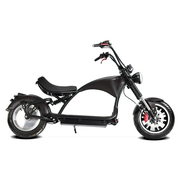 Ampride Chopper Pro Ebike 3000W 60V 30Ah hydraulisk brems lang rekkevidde elektrisk sykkel motorsykkel lovlig