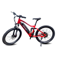 Allegro MTB Ebike 48V fullfjæring 750W hydraulisk brems