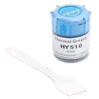 Słoik z pastą termoprzewodzącą i aplikator