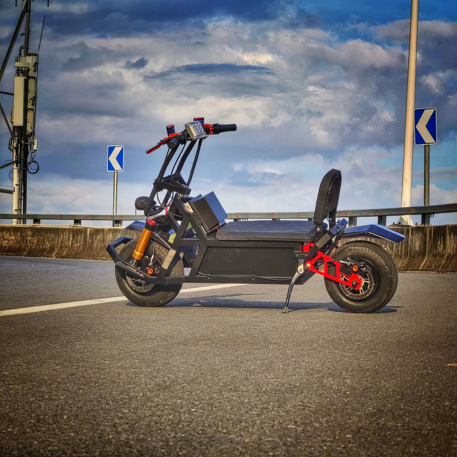 Begode Extreme Bull K6 Ebike 2900Wh 60 mph 134V motorsykkel elektrisk