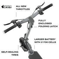 Apollo City Pro 2023 Electric Hulajnoga Elektryczna | Wydajność miejska | Moc 1000 W (1500 W mocy szczytowej) | Prędkość 32 mph | Akumulator 18 Ah | Zasięg 38 mil | Konstrukcja z dwoma silnikami | Transport miejski klasy premium