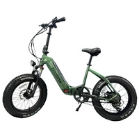 Rower elektryczny Starsfly Step-Through | Moc 500 W (szczytowa 750 W) | Prędkość 21 mph | Akumulator 13 Ah | Zasięg 37 mil | Składana opona Fat Tire