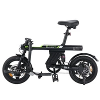składany rower elektryczny isinwheel CityGlide U1 - moc 500 W | akumulator 7,8 Ah | prędkość 20 mph | zasięg 28 mil