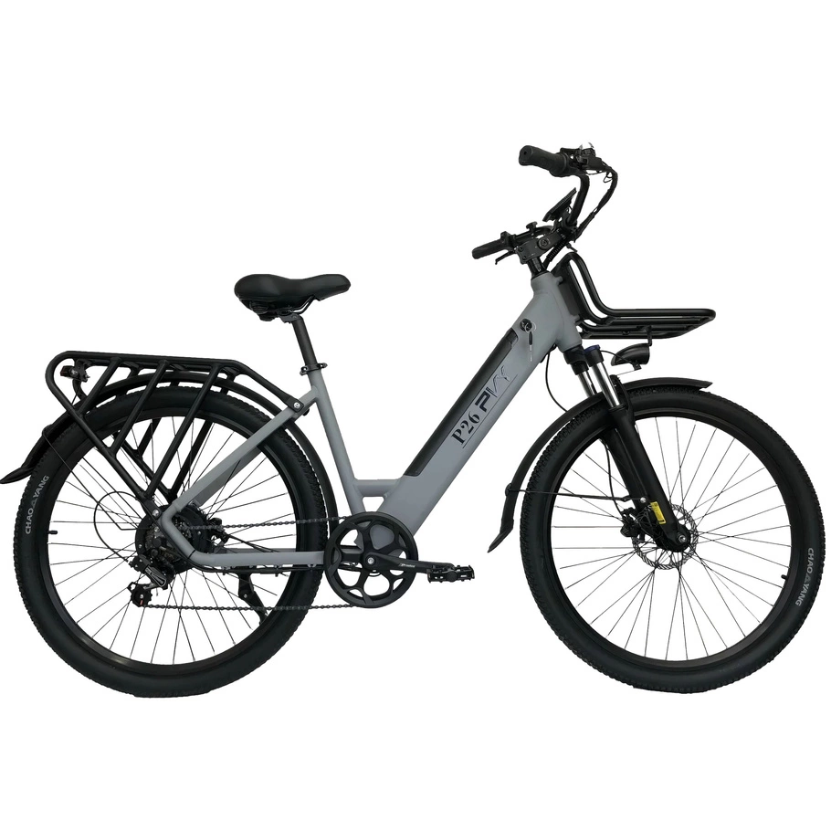 Rower elektryczny PVY P26 - moc 500 W | akumulator 13,5 Ah | prędkość 28 mil na godzinę | zasięg 50 mil