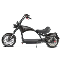 Ampride Chopper Pro Ebike 3000W 60V 30Ah hydraulisk brems lang rekkevidde elektrisk sykkel motorsykkel lovlig