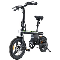 składany rower elektryczny isinwheel CityGlide U1 - moc 500 W | akumulator 7,8 Ah | prędkość 20 mph | zasięg 28 mil