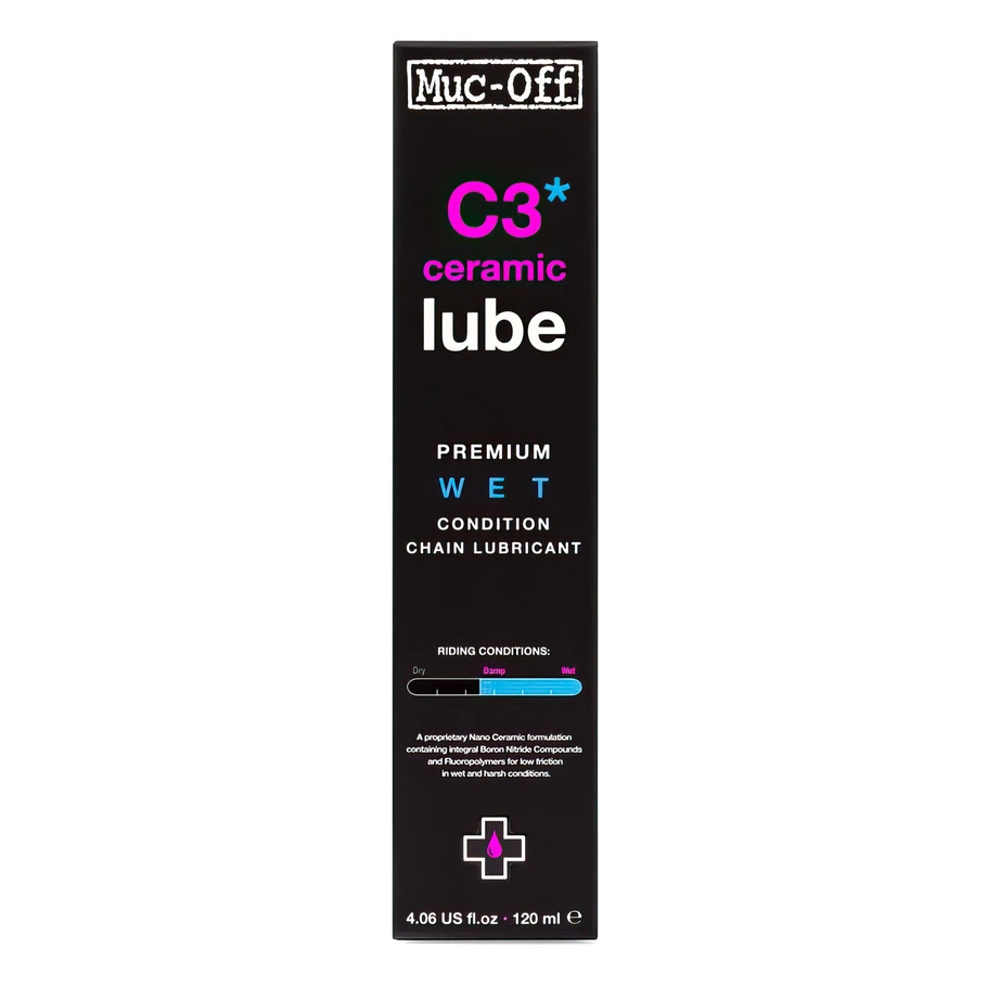 C3 Wet Weather Ceramic Lube 120ml Rower elektryczny