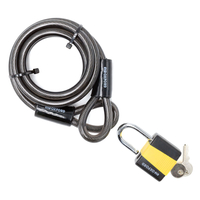 Loop Lock 1,8 m x 10 mm hengelås Oxford Ebike Elektrisk sparkesykkel