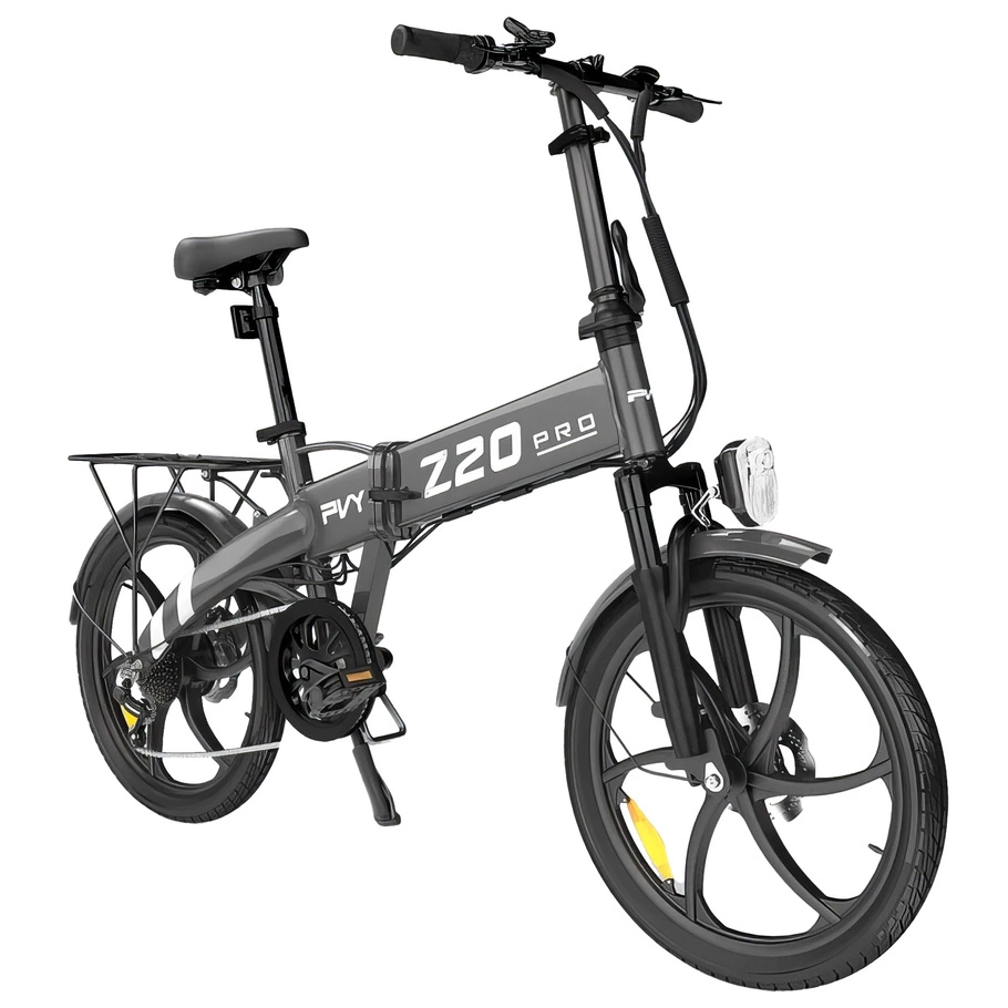 Składany rower elektryczny PVY Z20 Pro - moc 500 W | akumulator 10,4 Ah | prędkość 15,5 km/h | zasięg 50 mil