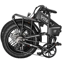 Składany rower elektryczny I7 Pro 3.0 - moc 1200 W | akumulator 20 Ah | prędkość 28 mil na godzinę | zasięg 65 mil