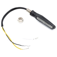 Ulepszone światło hamowania i białe światło wskaźnika Hulajnoga Elektryczna Ebike